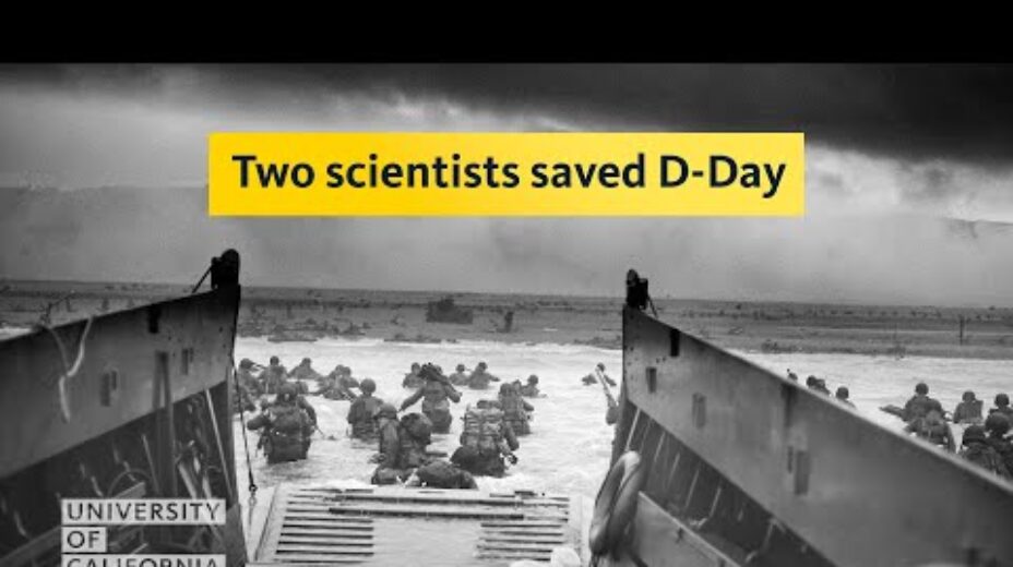 Two scientists who saved D-Day.